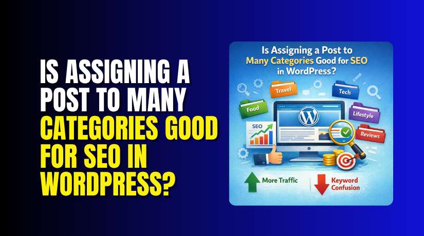 Is Assigning a Post to Many Categories Good for SEO in WordPress?