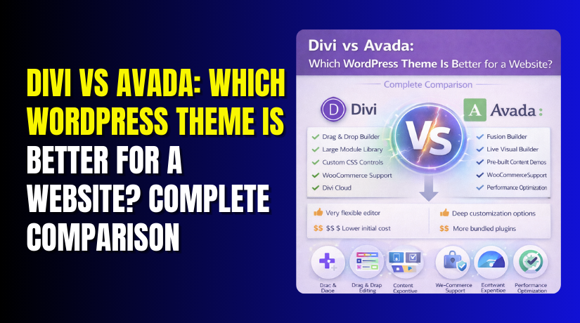 Divi vs Avada: Which WordPress Theme Is Better for a Website? Complete Comparison