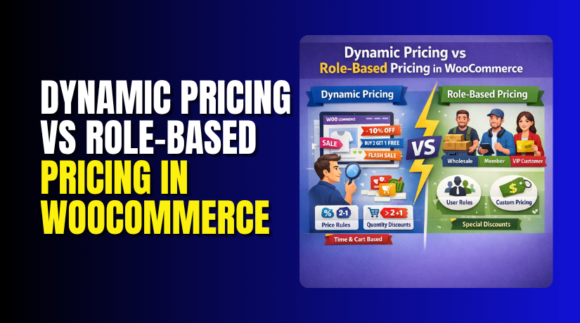 Dynamic Pricing vs Role-Based Pricing in WooCommerce (Complete and Detailed Guide)