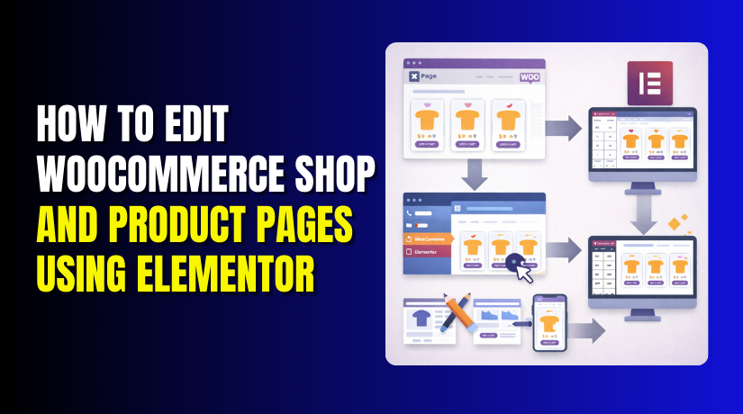 How to Edit WooCommerce Shop and Product Pages Using Elementor