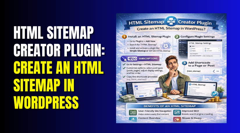 HTML Sitemap Creator Plugin: Create an HTML Sitemap in WordPress (Step-by-Step)