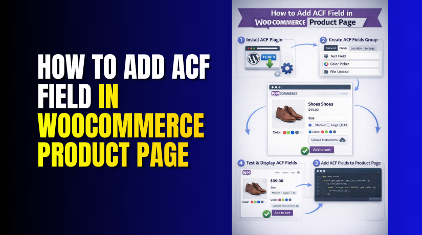 How to Add ACF Field in WooCommerce Product Page (Step-by-Step Guide)