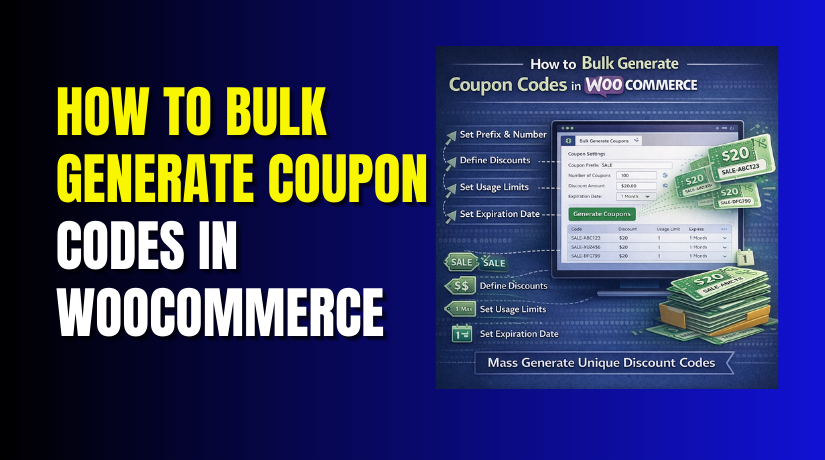 How to Bulk Generate Coupon Codes in WooCommerce (Step-by-Step Guide)