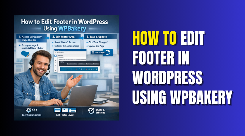 How to Edit Footer in WordPress Using WPBakery