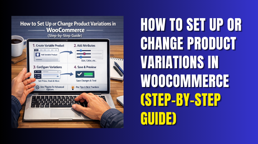 How to Set Up or Change Product Variations in WooCommerce (Step-by-Step Guide)