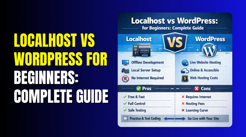 Localhost vs WordPress for Beginners: Complete Guide