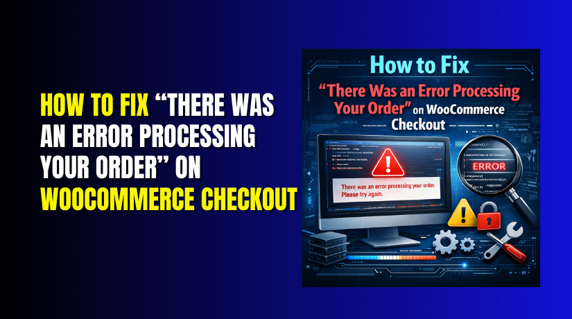 How to Fix “There Was an Error Processing Your Order” on WooCommerce Checkout