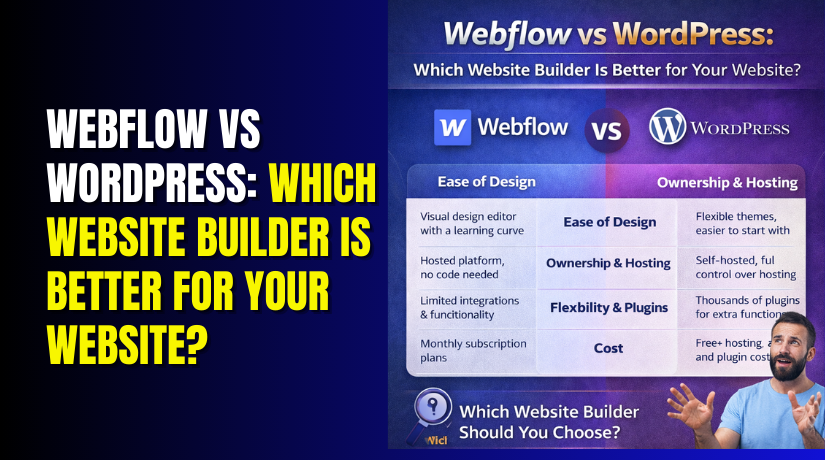 Webflow vs WordPress: Which Website Builder Is Better for Your Website?
