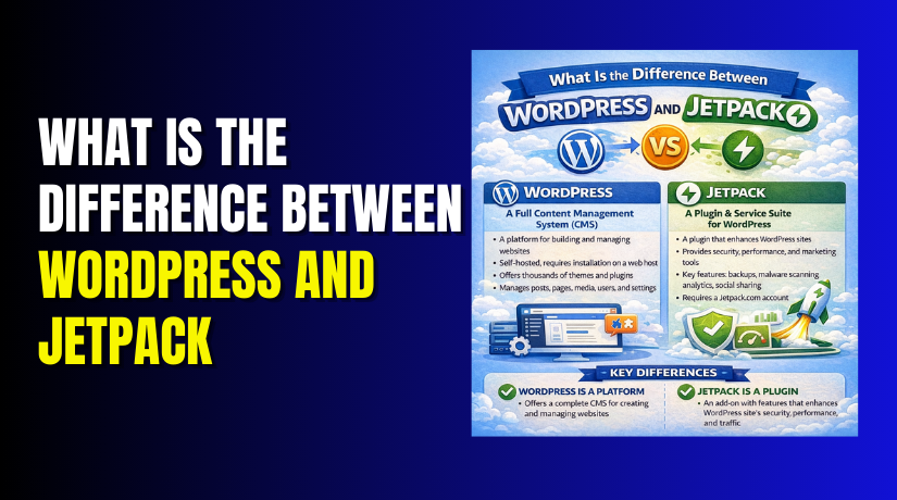 What Is the Difference Between WordPress and Jetpack?