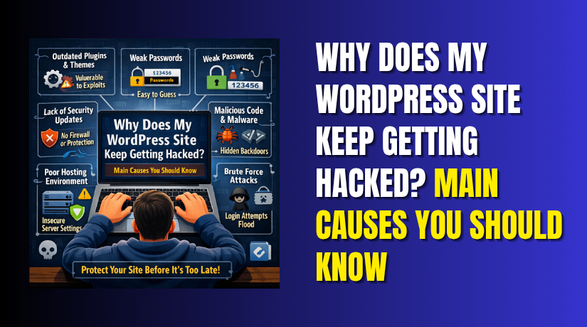 Why Does My WordPress Site Keep Getting Hacked? Main Causes You Should Know