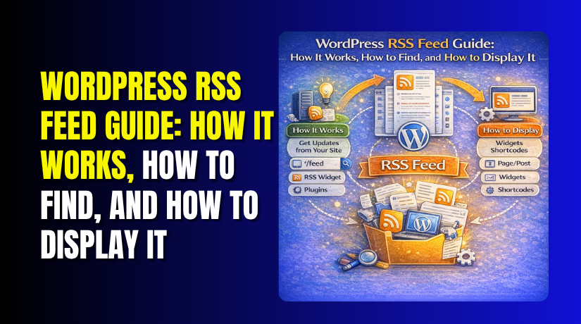WordPress RSS Feed Guide: How It Works, How to Find, and How to Display It