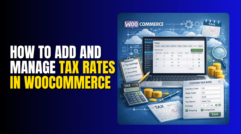 How to Add and Manage Tax Rates in WooCommerce Easily (Step By Step Guide)