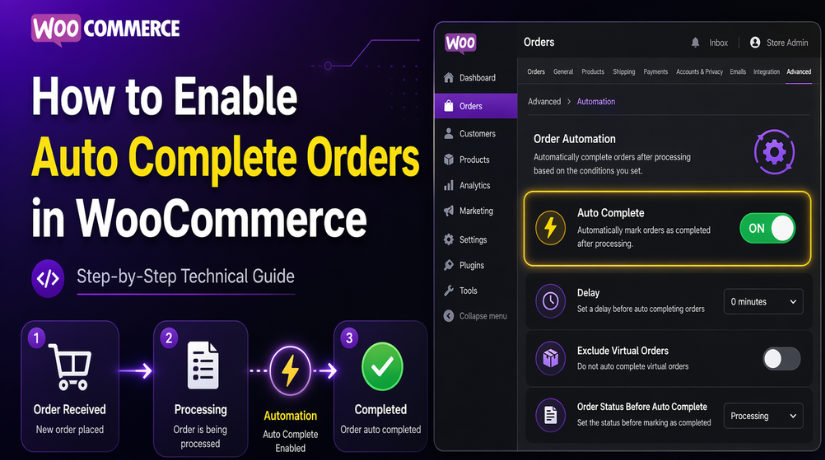 How to Enable Auto Complete Orders in WooCommerce Easily (Complete Guide)