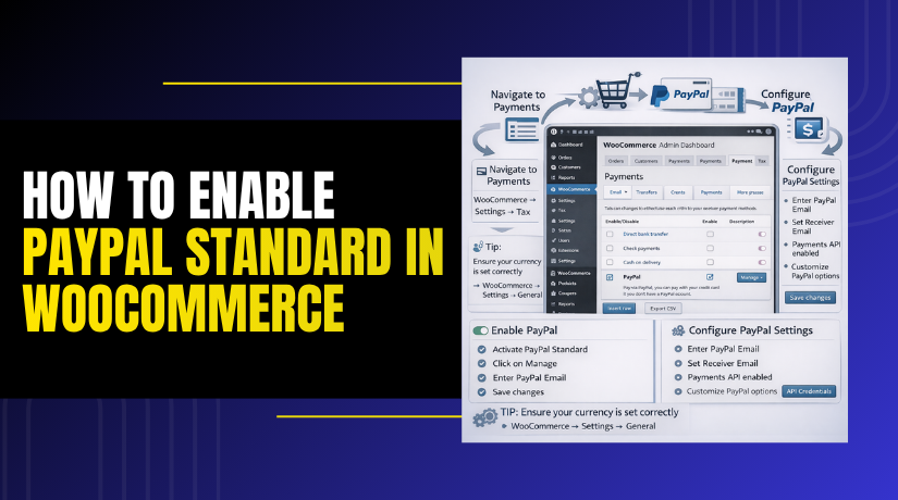 How to Enable PayPal Standard in WooCommerce (Step-by-Step Guide)