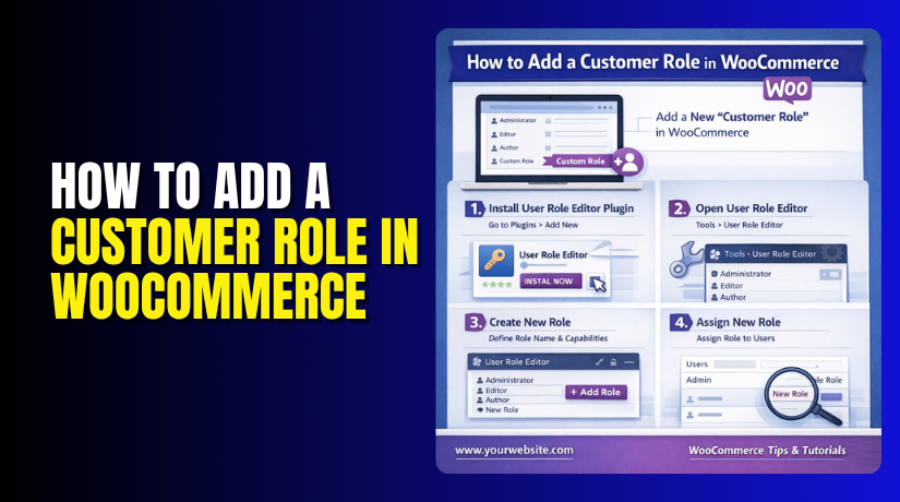 How to Add a Customer Role in WooCommerce (Step-by-Step Guide)