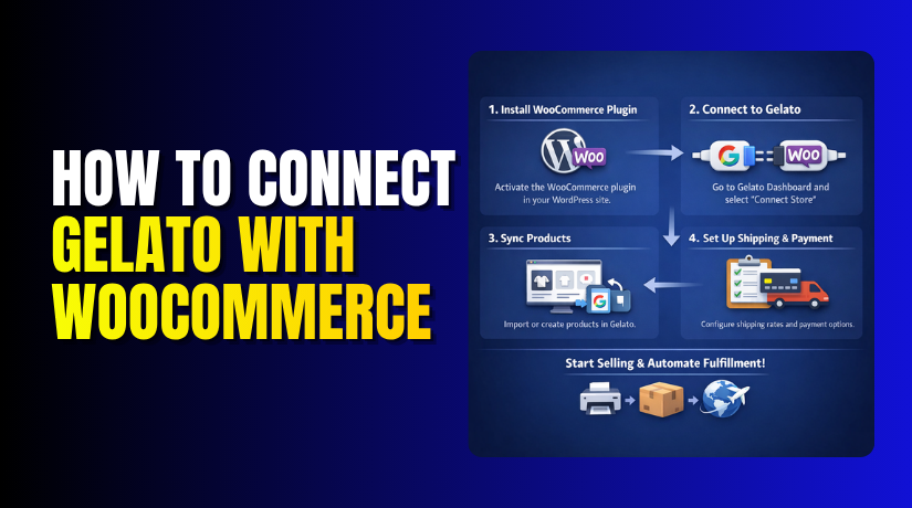 How to Connect Gelato with WooCommerce: Step By Step Guide for Beginners
