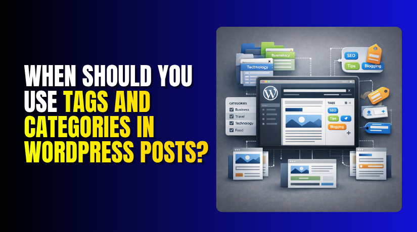 When Should You Use Tags and Categories in WordPress Posts?