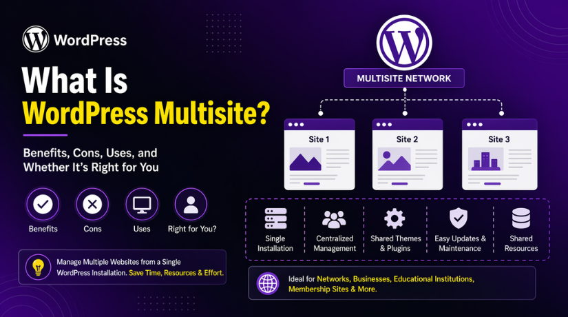 What Is WordPress Multisite? Benefits, Cons, Uses, and Whether It’s Right for You