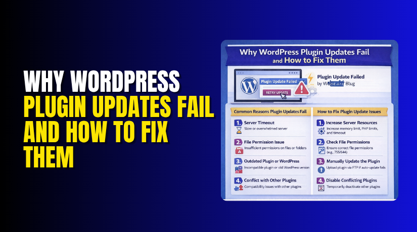 Why WordPress Plugin Updates Fail and How to Fix Them (Complete Guide)