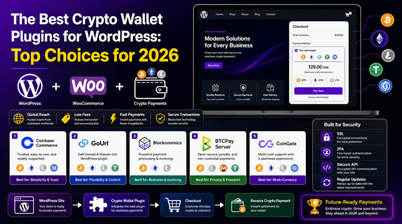 The Best Crypto Wallet Plugins for WordPress: Top Choices for 2026