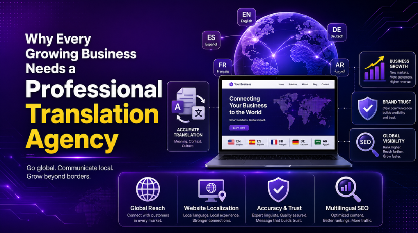 Why Every Growing Business Needs a Professional Translation Agency