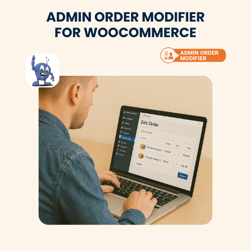 Admin Order Modifier for WooCommerce – Installation & Troubleshooting Services