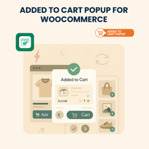 Added to Cart Popup for WooCommerce