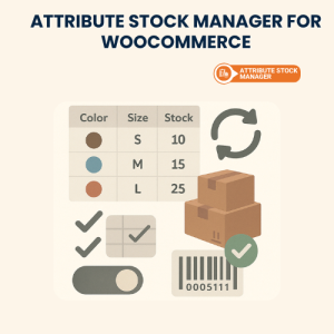 Attribute Stock Manager for WooCommerce