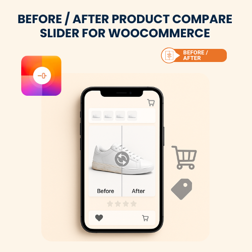 Before After Product Compare Slider for WooCommerce