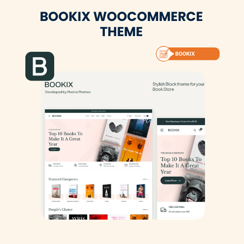 Bookix WooCommerce Theme