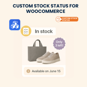Custom Stock Status for WooCommerce – Installation & Troubleshooting Services