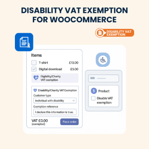 Disability VAT Exemption for WooCommerce