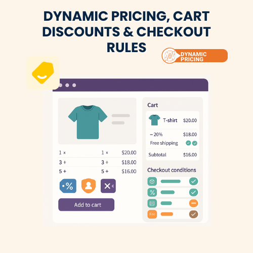 Dynamic Pricing, Cart Discounts & Checkout Rules for WooCommerce