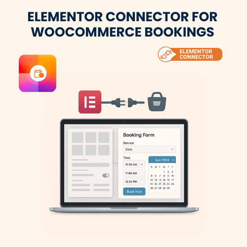 Elementor Connector for WooCommerce Bookings