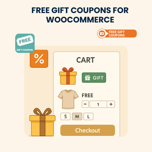 Free Gift Coupons for WooCommerce
