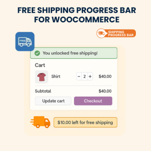 Free Shipping Progress Bar for WooCommerce