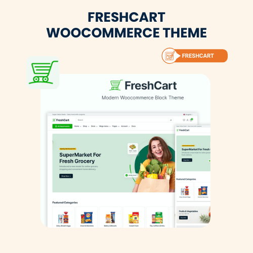 FreshCart WooCommerce Theme