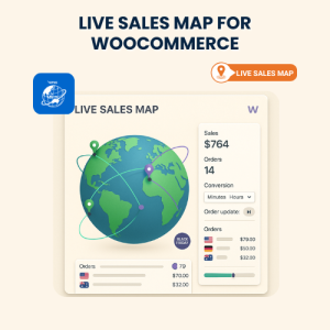 Live Sales Map for WooCommerce