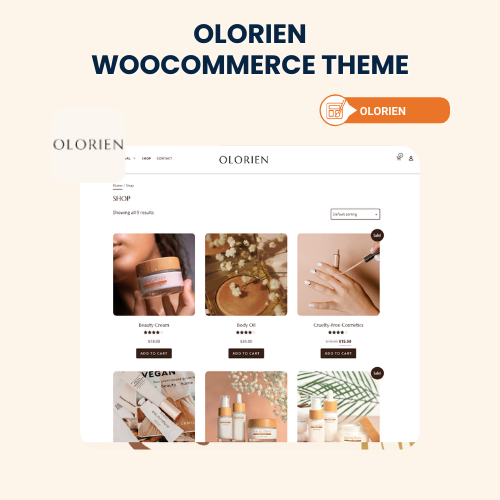 Olorien WooCommerce Theme