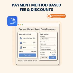 Payment Method Based Fee & Discounts for WooCommerce