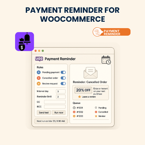 Payment Reminder for WooCommerce