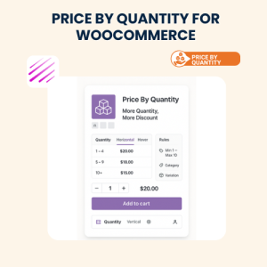 Price By Quantity for WooCommerce