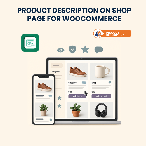 Product Description on Shop Page for WooCommerce
