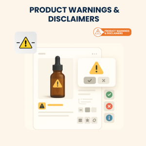 Product Warnings & Disclaimers for WooCommerce