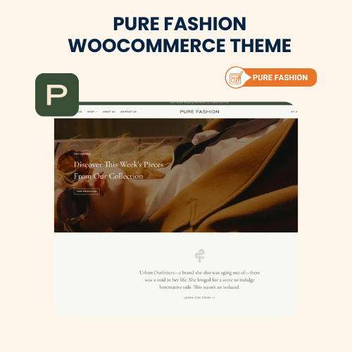 Pure Fashion WooCommerce theme