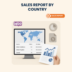 Sales Report By Country for WooCommerce