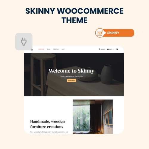 Skinny WooCommerce theme