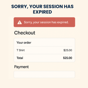 Sorry, Your Session Has Expired in WooCommerce issue