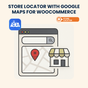 Store Locator with Google Maps for WooCommerce