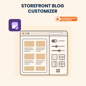Storefront Blog Customizer for WooCommerce